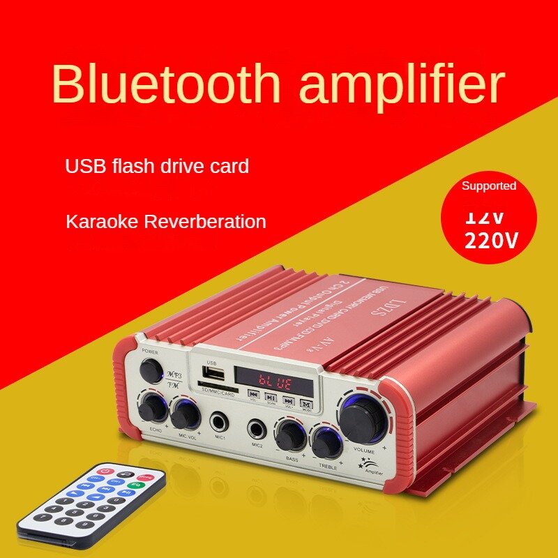 Mini Versterker Thuis Bluetooth Versterker Professionele Audio Partitie Constante Weerstand Constante Spanning Versterker Luidsprekerbox