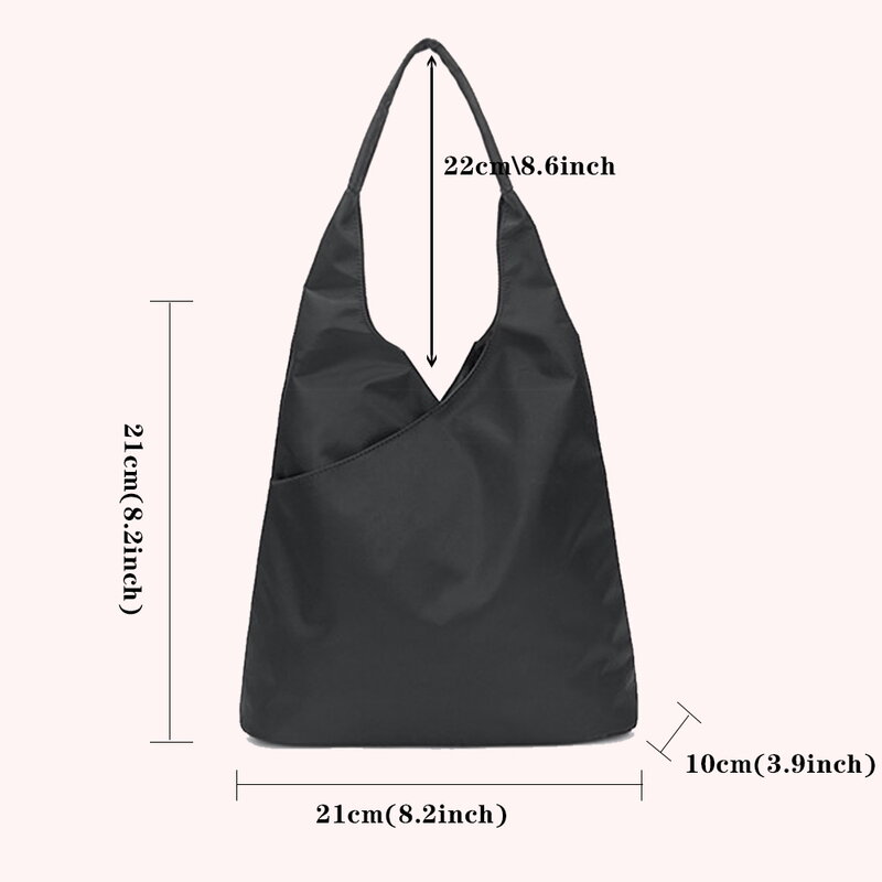 Складная сумка, сумки на плечо, портативная модная сумка с карманами в стиле Харадзюку, устойчивая к разрыву многоразовая сумка-тоут, экологически чистые сумки с мультяшным принтом
