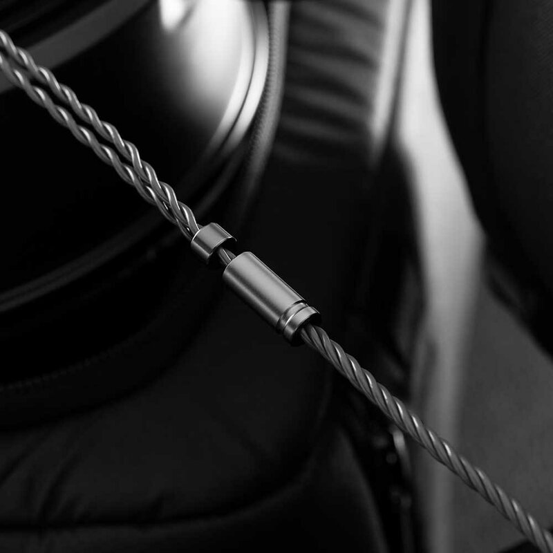 Kinera Celest Tiger Soul ulepszony kabel słuchawkowy 4-rdzeniowy czysty miedziany z wtyczką 3.5mm 0.78mm 2Pin kabel do słuchawek