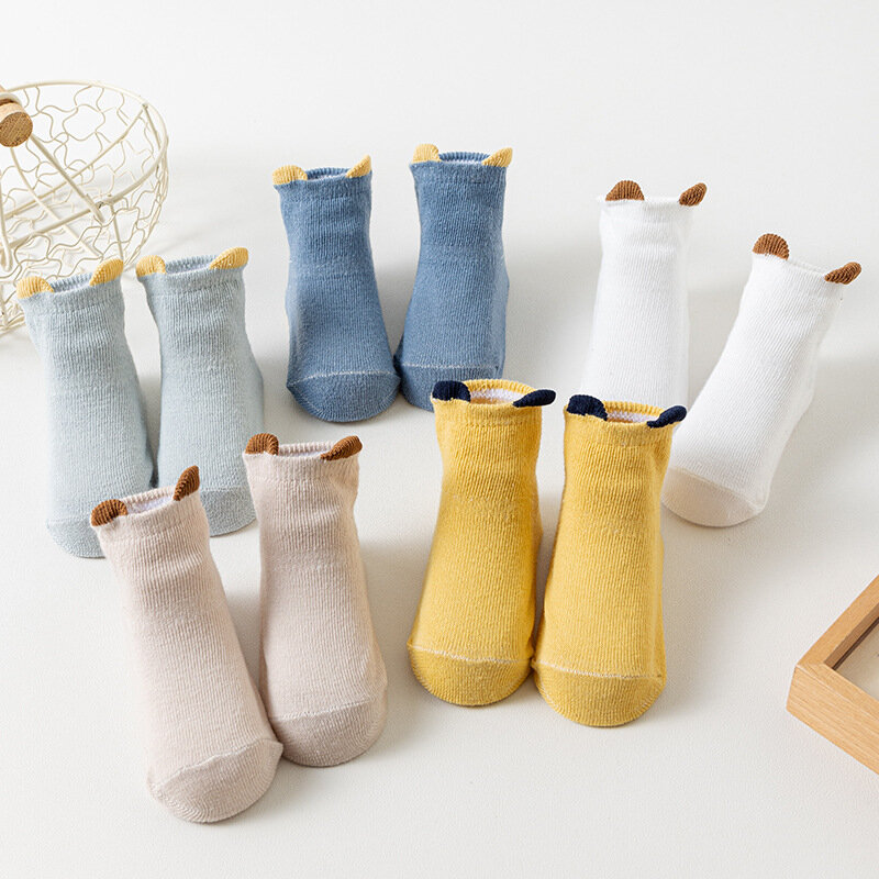 Calzini da pavimento per neonati autunnali calzini da trampolino per bambini calzini da bambino per bambini antiscivolo per interni all'ingrosso