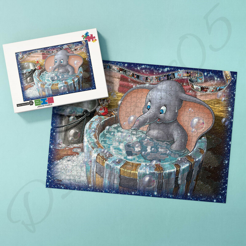 Puzzles for Kids Dumbo 35/300/500/1000 Piece Paper and Wooden Jigsaw Puzzles Entertainment Handmade Educational Toys and Hobbies