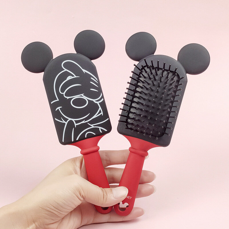 Miniso Disney  Lilo & Stitch  Air Cushion Massage Combs Stitch Minnie Mickey Mouse Comb Hair Brush Hairdressing Tool Kids Gift