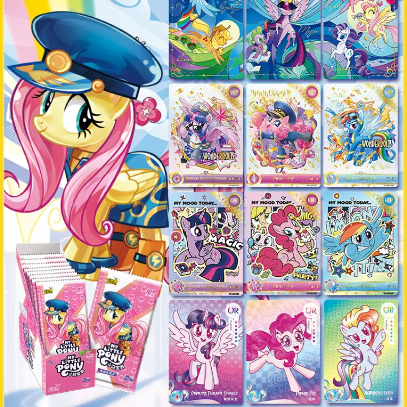 Kartki z kolekcji kucyków kaywe Polly nowe Anime rzadkich albumów kolekcjonerskich, przyjaźń z kartami trwa wiecznie, kochanie zabawki na imprezę