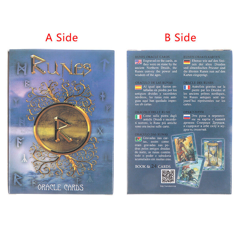 44 Cái Chữ Rune Oracle Thẻ Tarot Họ Đảng Lời Tiên Tri Bói Toán Bảng Trò Chơi Nhà Ngoại Cảm Thẻ Đảng Bảng Trò Chơi Game Giấy