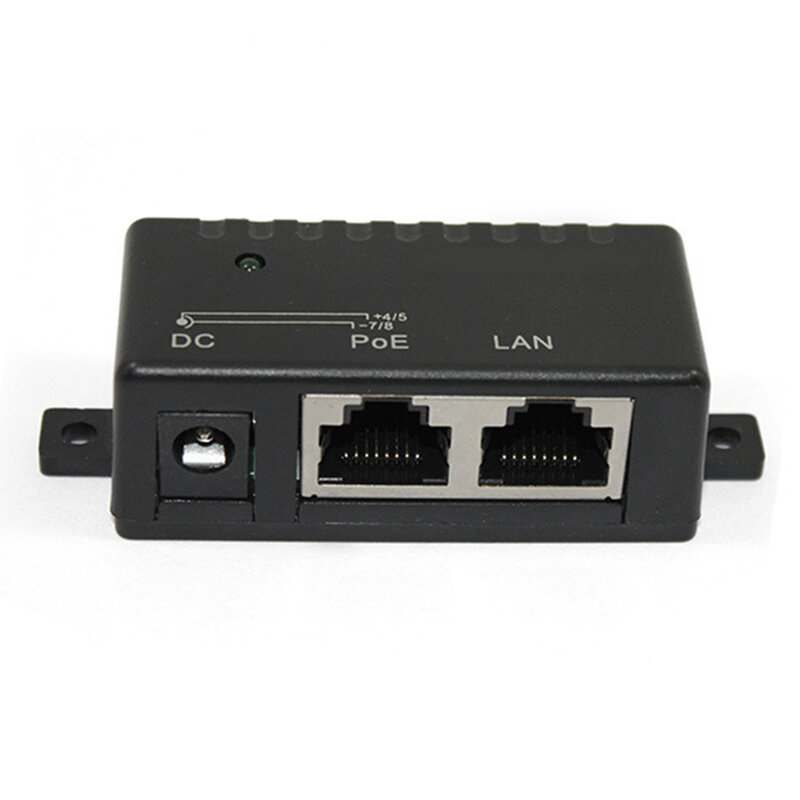 10/100Mbps 5V 12V 24V 48V/1A POE Injector Power Splitter for IP Camera POE Adapter Module  Accessories