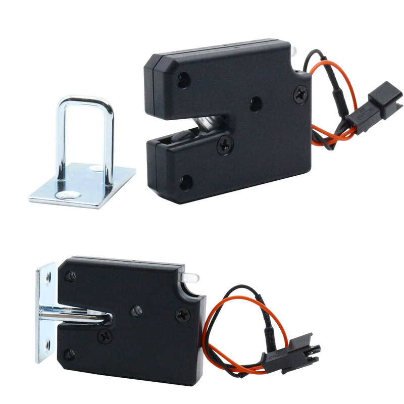 DC3v5v12v small titanium wire electric control lock plastic electric lock storage cabinet door lock adult vending machine lock