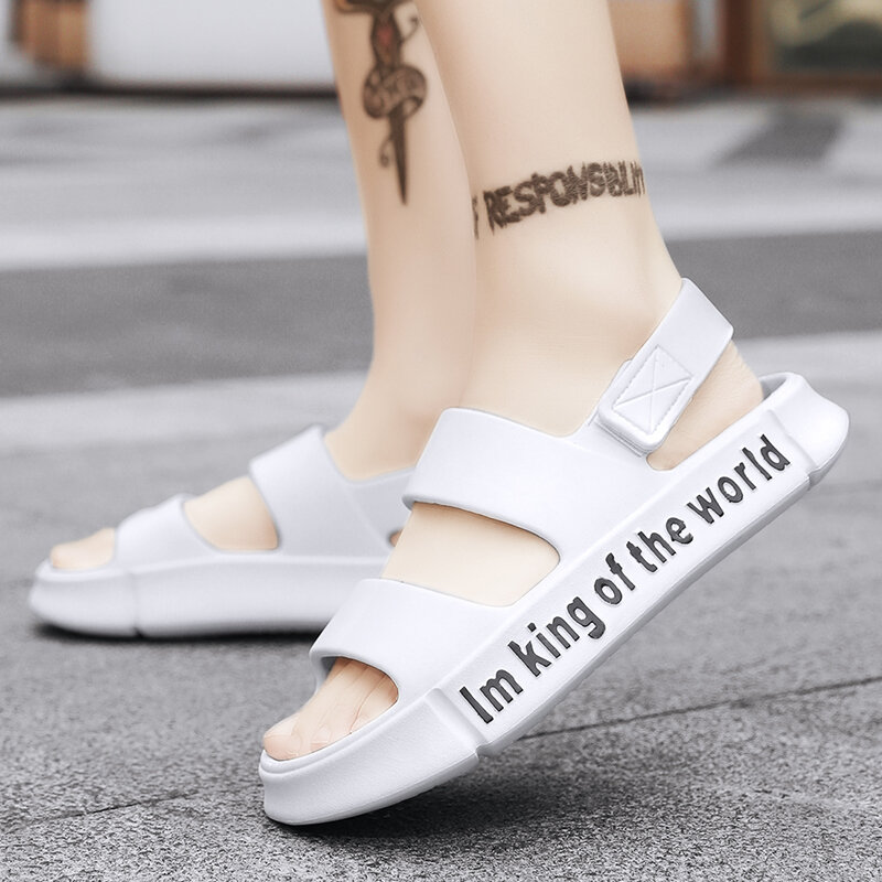 Fashion 2023 New Men Sandals Beach Clogs Outdoor Comfortable Soft Slippers Mens Casual Shoes Garden Shoes Mens Beach Sandals