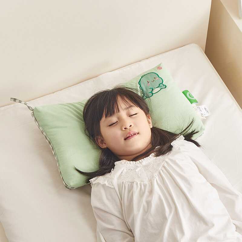 Dormir travesseiro para crianças pequenas, travesseiro lavável por 2 anos, 1pc