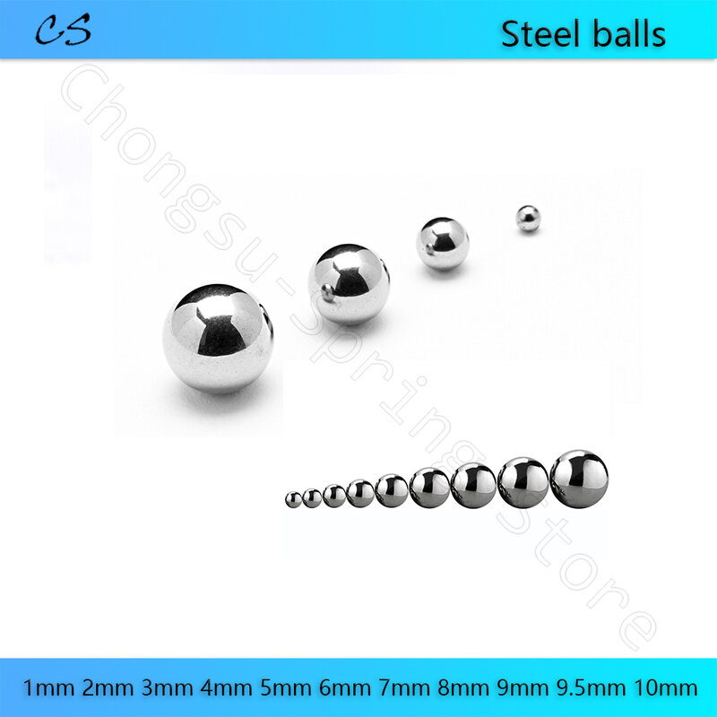 304 Stainless Steel Ball 1 1.5 2 2.381 2.5 3 3.175 3.969  4 4.5 4.763 - 24mm Ball Bearings Steel Beads Slingshot Ammo Solid