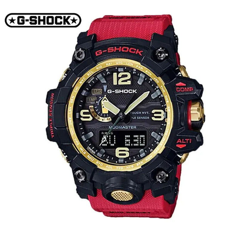 Мужские часы G-SHOCK GWG 1000, Роскошные Кварцевые модные повседневные многофункциональные уличные спортивные противоударные мужские часы со светодиодным циферблатом
