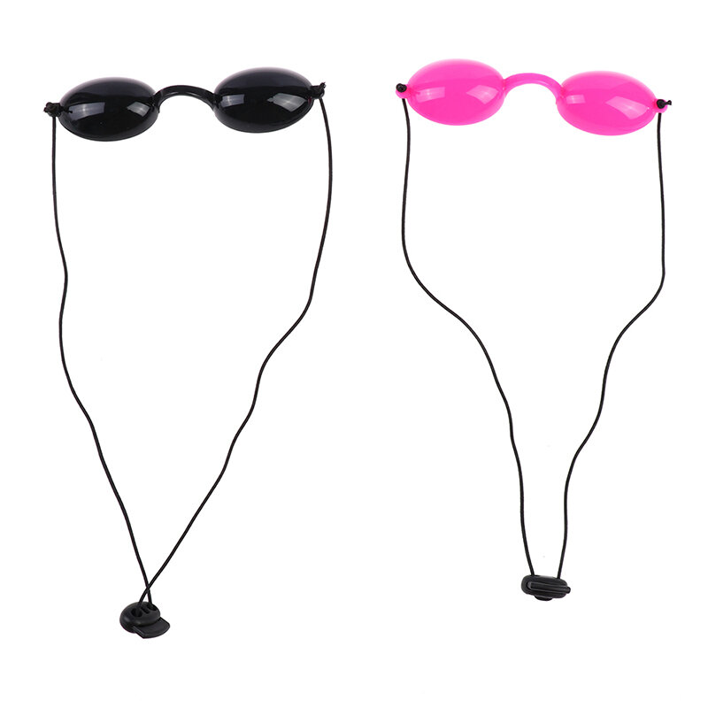 Gafas protectoras de silicona suave, lentes ajustables, protección de belleza, IPL, láser