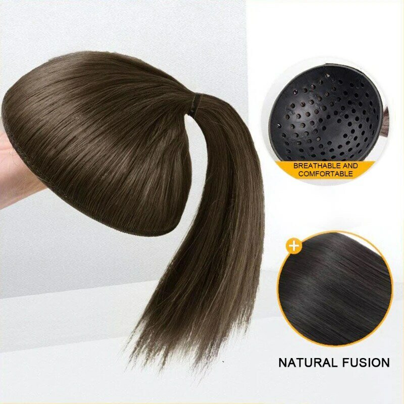Hair Bun Extension Fake Ponytail Puff Pad Head Top Heightening Accessories Coiffure Tool Ideal for Making A High Bun for Woman