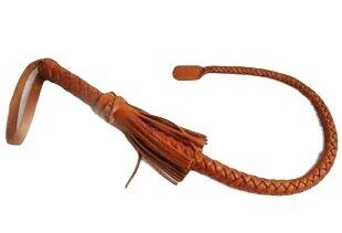 Bull Leather Hand Made  Equestrian Harness Whip Riding Crop