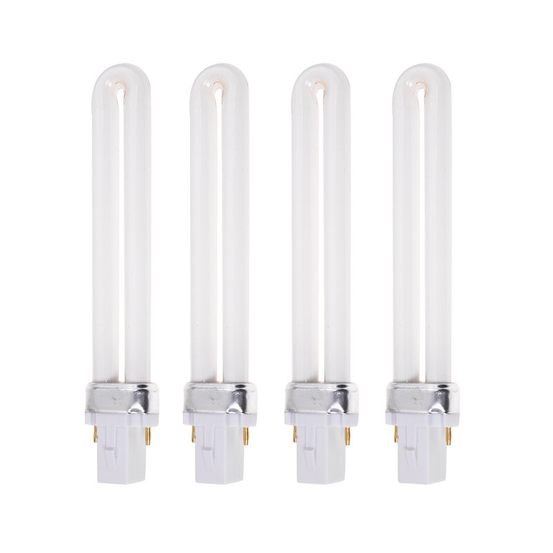 Nail UV Light Bulb Tube, Substituição para UV cura lâmpada secador, 4x9W, 36W