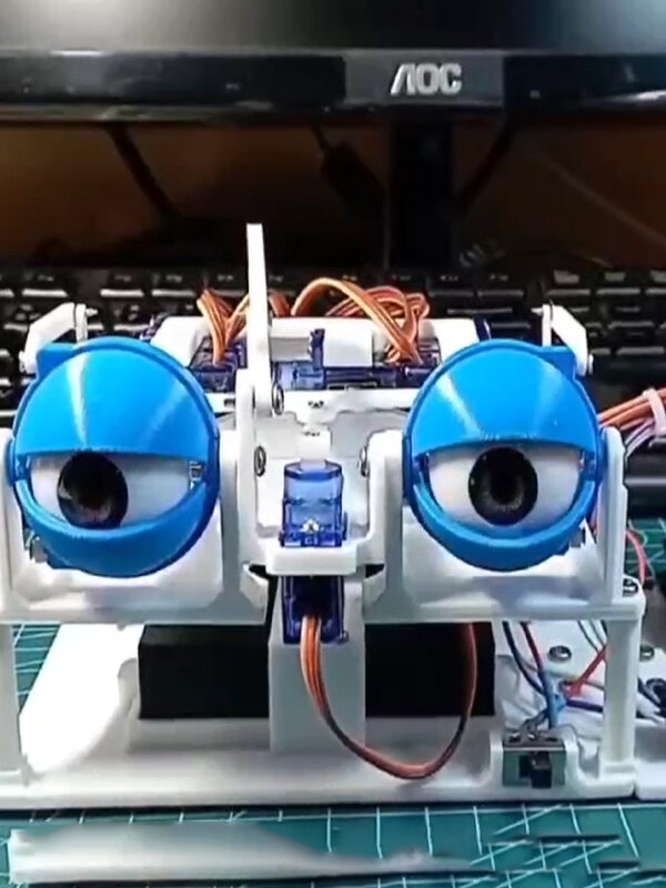 Esp32 app steuerung und joystic control sg90 roboter auge für arduino esp32 roboter augen diy kit 3d druck programmier bares roboter kit