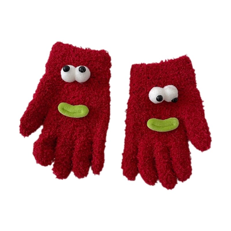 Dziecięce zimowe rękawiczki Miękkie i wygodne rękawiczki dziecięce Stylowe ciepłe rękawiczki dziecięce Niezbędne akcesoria dla