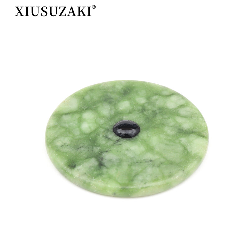 Xiu suzaki grüner runder Stein Wimpern verlängerung kleber selbst klebender Paletten ständer halter 1-teiliges Make-up-Werkzeug