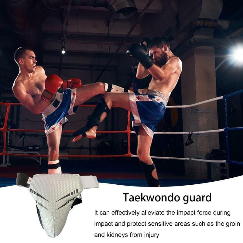 Protector de entrepierna de ingle Cup para hombre y mujer, equipo de protección de ingle de boxeo de Taekwondo, Gadget de protección de grillo de Taekwondo