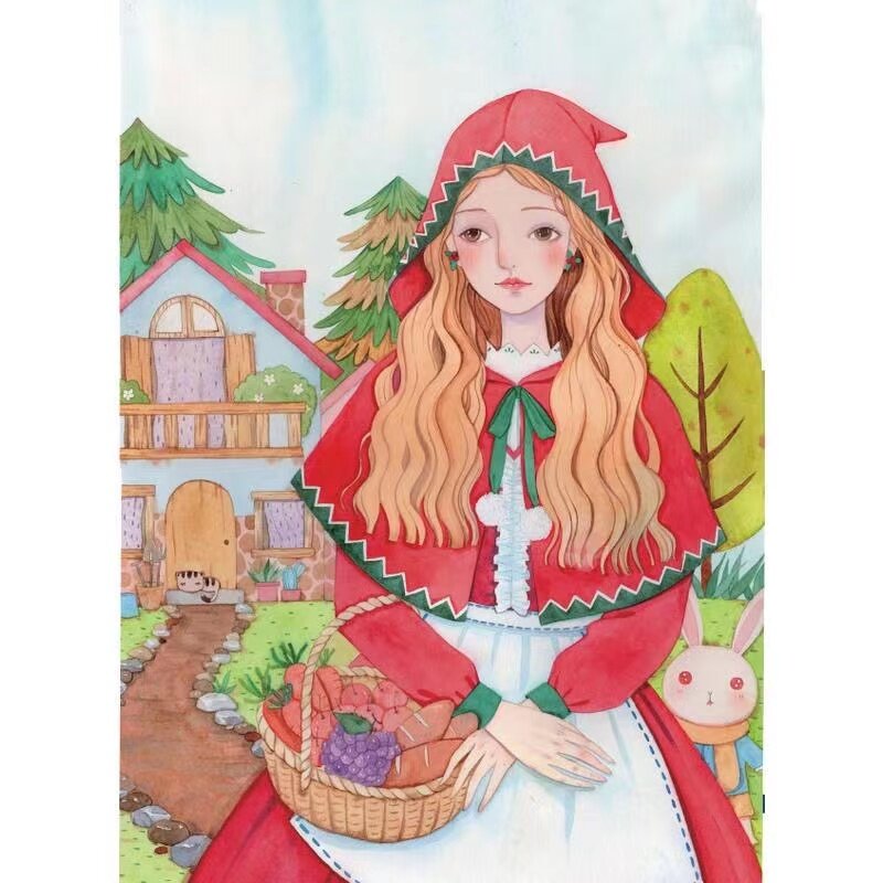 Thank You For Coming To My Planet Forest Fairy Tale Watercolor Illustration Class Education Teaching Literature Fiction