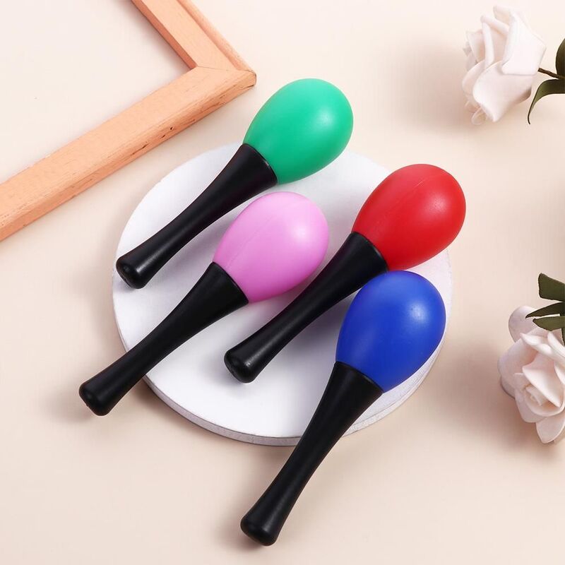 Bambini Kid Baby sonaglio Toddlers Toy Learning Toys giocattolo musicale per bambini Sand Hammer Toy Plastic Sand Hammer Maraca sonagli