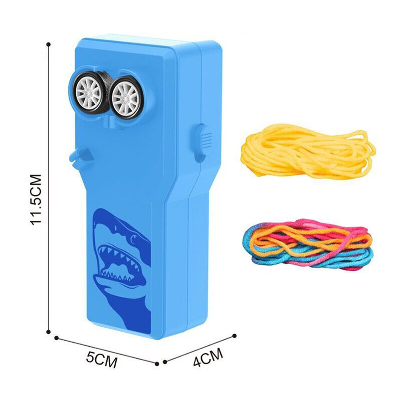 Веревочный пусковой механизм пропеллер с веревкой контроллер ручной петля лассо шутер Thruster электрические игрушки для детей