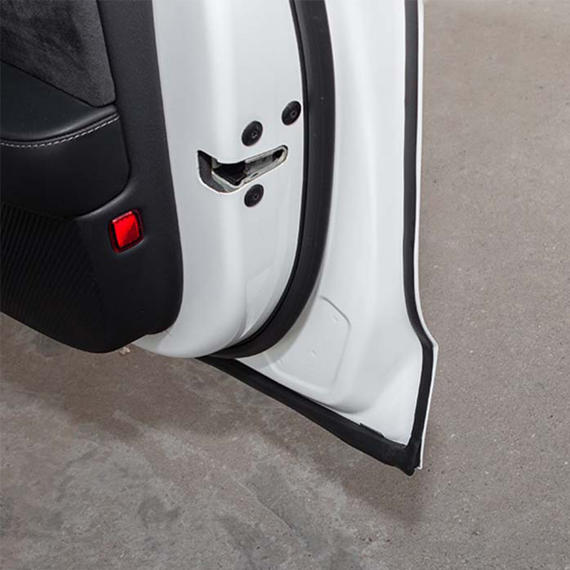 แถบซีลประตูรถสำหรับ Tesla รุ่น3 Y ชุดยางฝากระโปรงหน้ารถชุดกันเสียงรบกวนกันเสียงอุปกรณ์เสริมแถบสภาพอากาศ