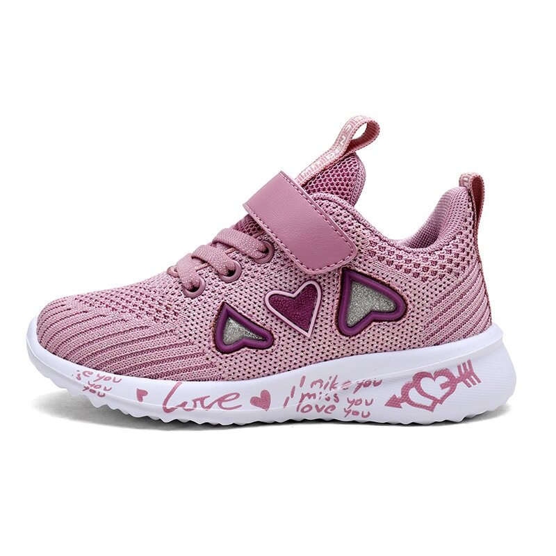 2023 scarpe Casual per ragazze Sneakers in rete leggera bambini estate bambini autunno Tenis Cute Sport Cartoon donna Running Sock calzature 8