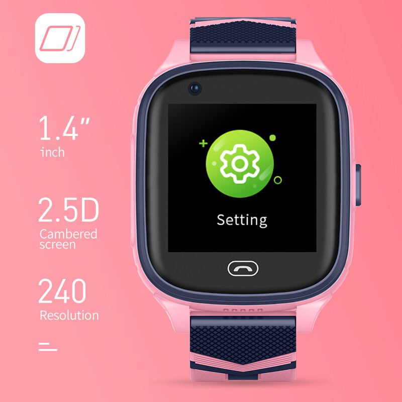 A60 smartwatch full hd full screen wodoodporny smartwatch dla dzieci lokalizator gps rozmowy telefoniczne z tętna