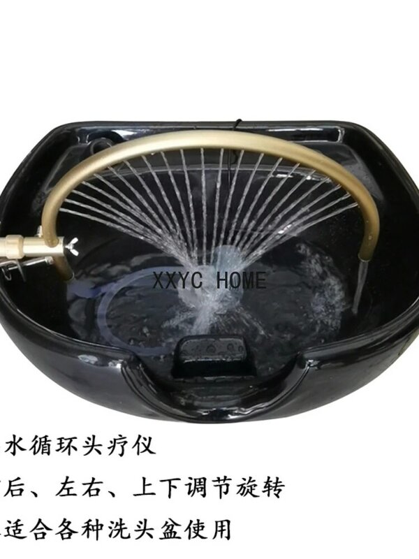 Szampon krzesło chińska medycyna cyrkulacja wody szampon spłukiwanie łóżka specjalny telefon komórkowy cyrkulacja wody masażer do głowy Spa