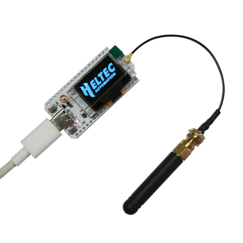 Heltec-accesorio WIFI Lora 32 IOT para Arduino, SX1276, SX1262, Node ESP32/ESP32-S3FN8, pantalla OLED, placa de desarrollo, antena V2 V3