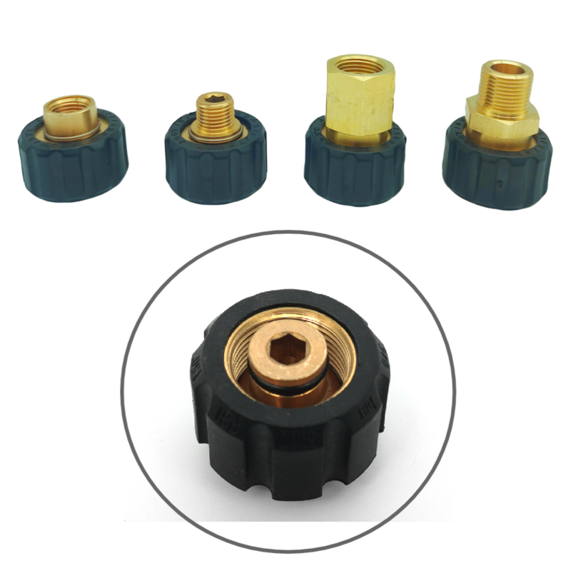 Hochdruck reiniger Schaum lanzen adapter m22 Schrauben kupplung mit G1/4-Gewinde für Karcher HD/HDS Auto wäsche