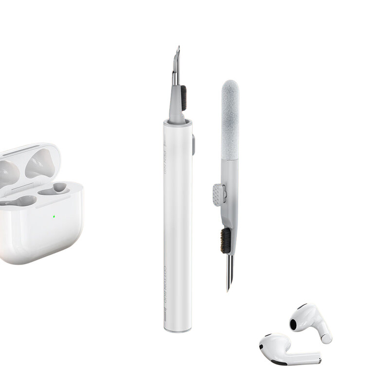 Kit di pulizia per 1 2 3 auricolari spazzola per penna di pulizia auricolari Wireless strumenti per la pulizia della custodia per la pulizia della tastiera