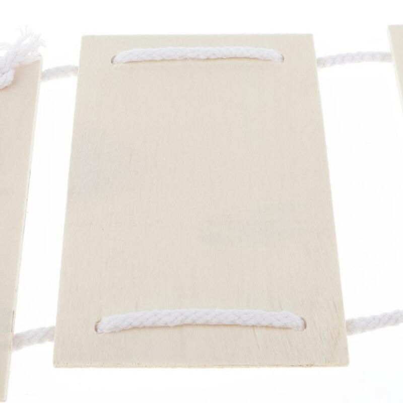 2x DIY Writing Painting Doodle Blank Plaque Wooden Hanging Art Crafts