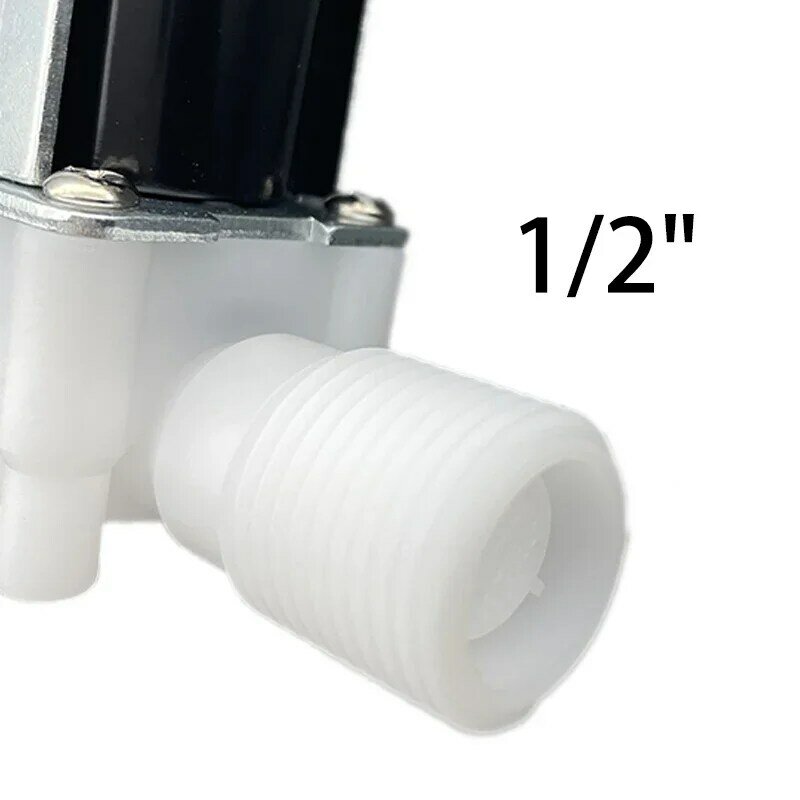 Válvula Solenoide de rosca macho de 1/2 "3/4" Ca 220V cc 12V 24V interruptor de controlador de válvula de Control de agua normalmente cerrado normalmente abierto