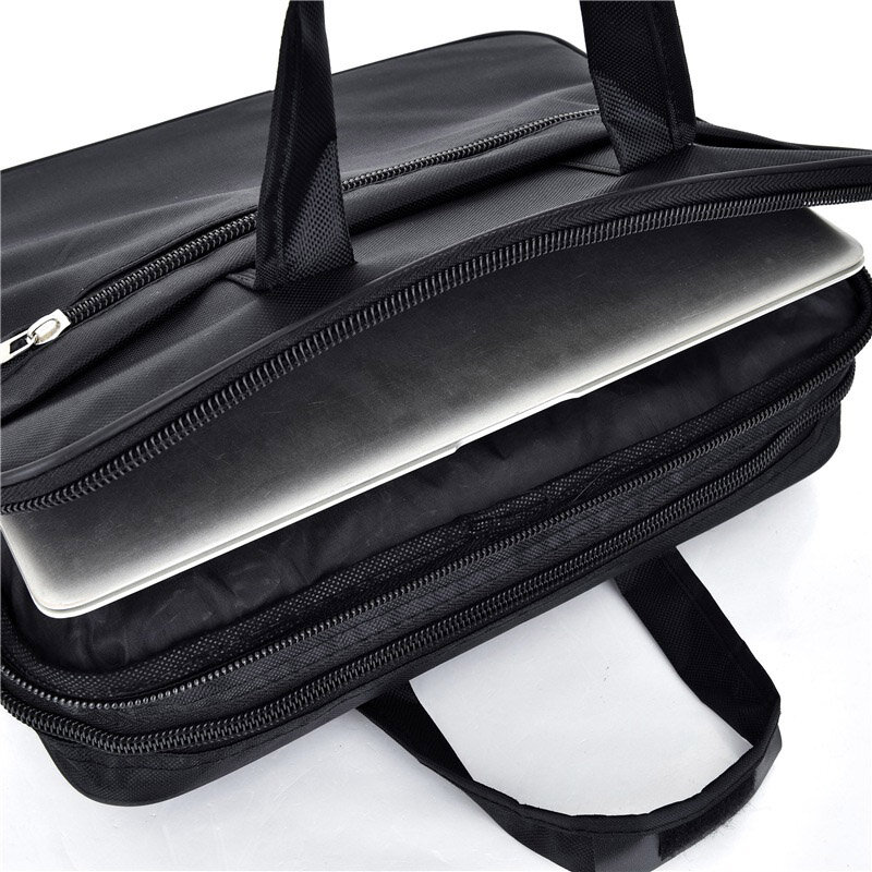 Деловой портфель для ноутбука, Мужская водонепроницаемая сумка из ткани «Оксфорд», сумка-мессенджер для офиса и документов, большая сумка на плечо, ранец руководителя XA303C