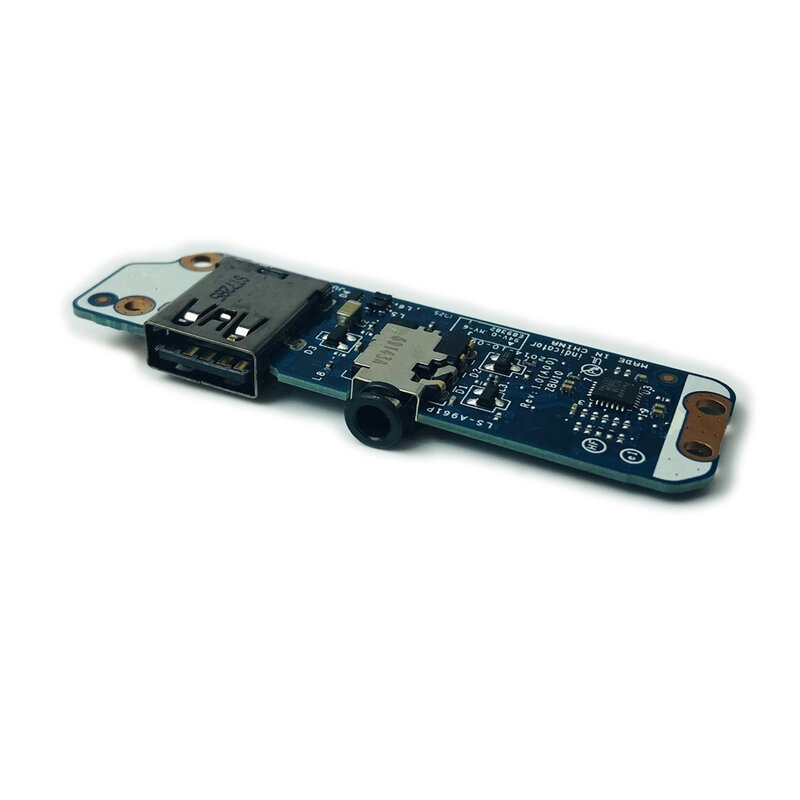 جديد الأصلي لديل خط العرض E7450 زر الطاقة USB الصوت ميناء IO لوحة الدوائر CN 0110HR ZBU10 LS-A961P Rev:1.0(A00)