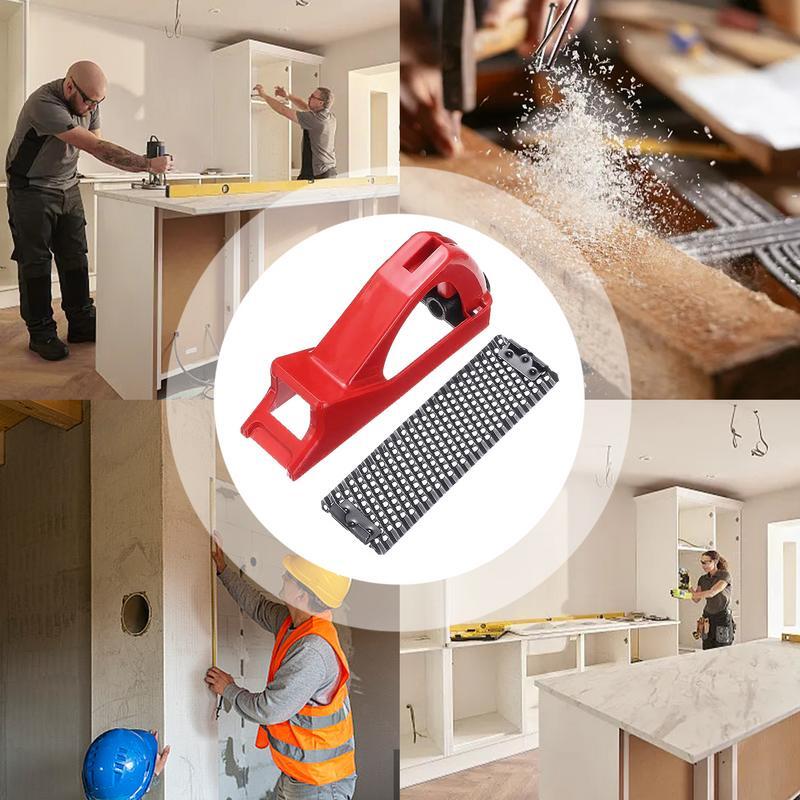Ferramentas leves para carpintaria, cortador drywall, design ergonômico, fácil de usar, rápido e fácil
