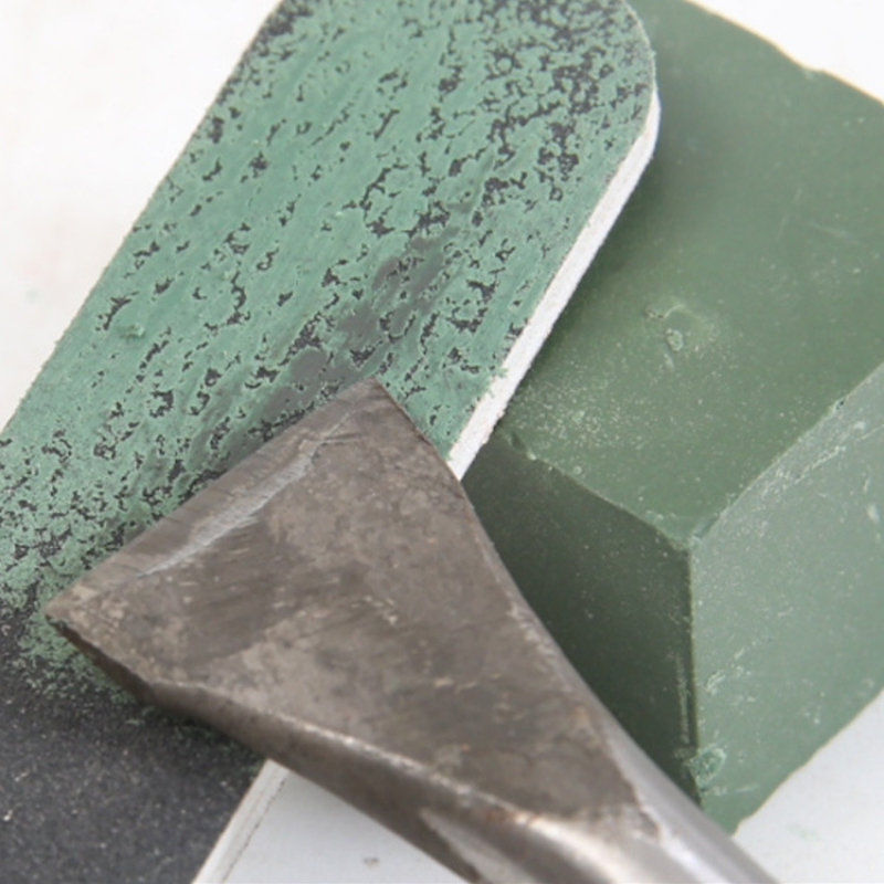Baru 1 buah DIY pasta abrasif pasta poles hijau Alumina halus abrasif Buff logam perhiasan pisau pisau pemolesan senyawa
