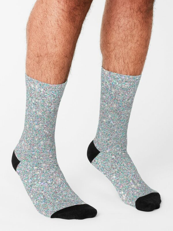 Гламур блестящая текстура сверкающие снежные носки чистая Аргентина термальные мужские зимние мужские носки для женщин