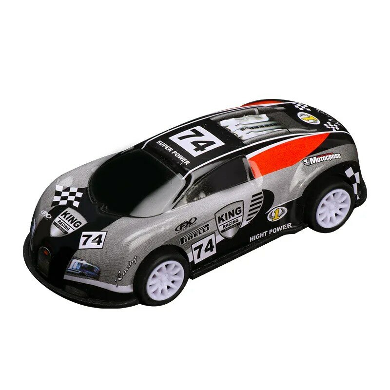 5 buah/set mobil Model Aloi Mini Diecast mobil balap tarik ke belakang mainan lucu kendaraan truk aksi logam untuk anak laki-laki B080
