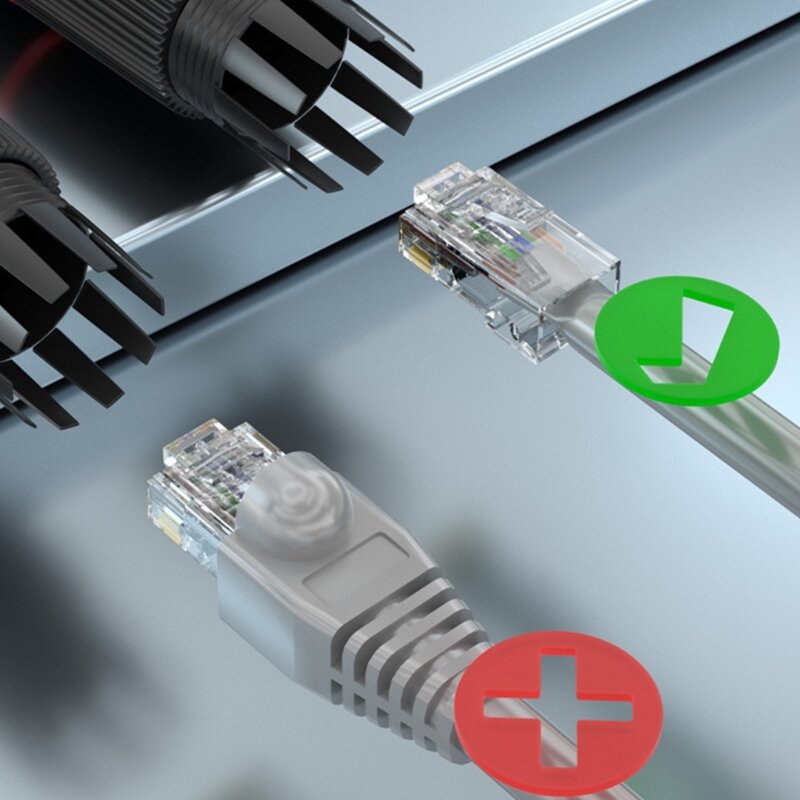 16FB RJ45 방수 커넥터 IP67 이더넷 네트워크 케이블 쉬운 설치 네트워크 케이블 익스텐더를 당기는 데 강한 저항력