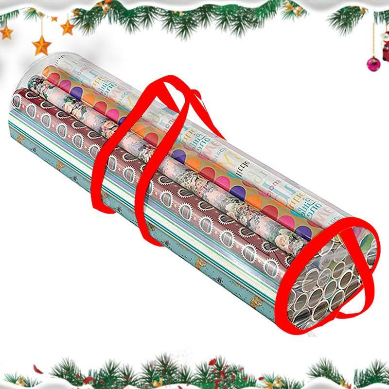 Wrapping Paper Organizer Storage Carrying Gift Wrap Station Craft Roll Organizer Carrying Gift Wrap Station Underbed Storage
