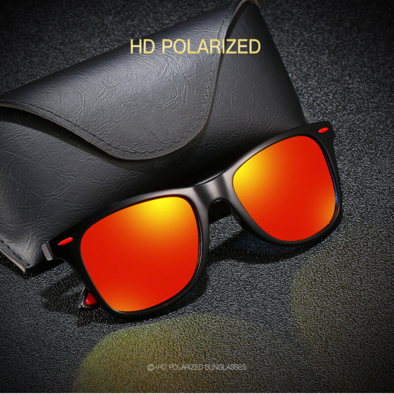 Óculos de sol de luxo polarizados para homens, óculos masculinos clássicos, óculos de pesca de viagem, novo, 2023