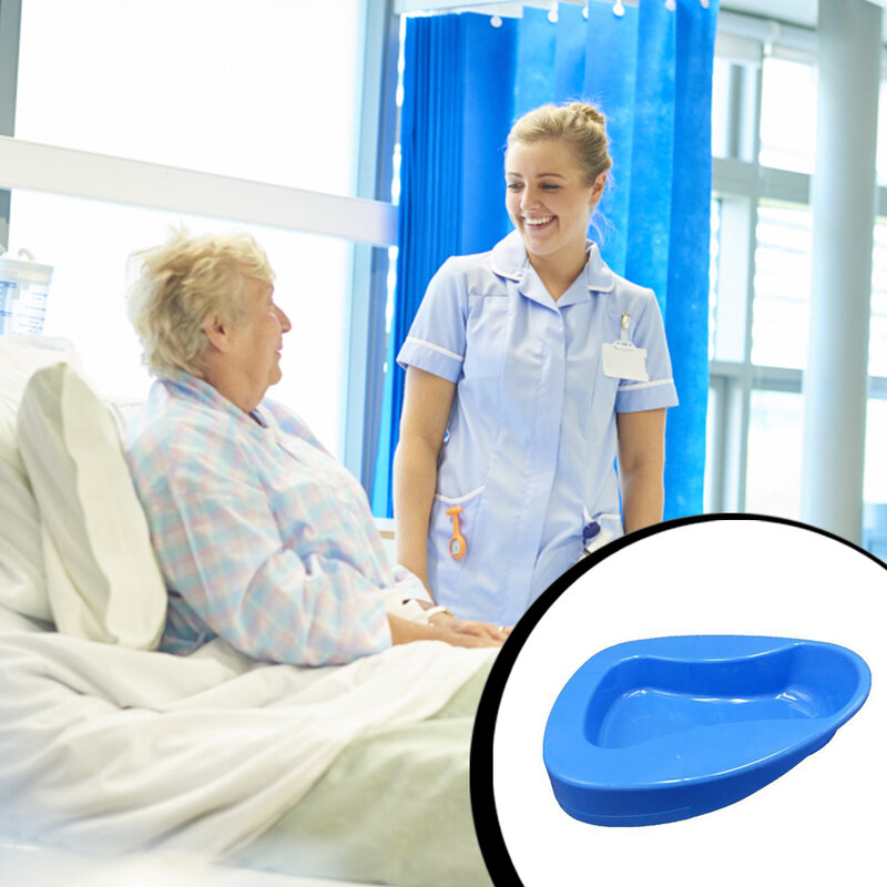 Urine Basin Urinal Seat Patient Care Bedridden Multipurpose No Leakage