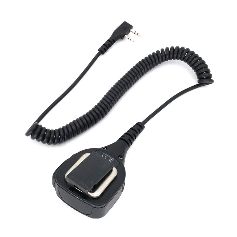 Talkie-walkie, haut-parleur Radio bidirectionnel longue portée, Microphone portable à prise K à 2 broches pour UV-5R, livraison