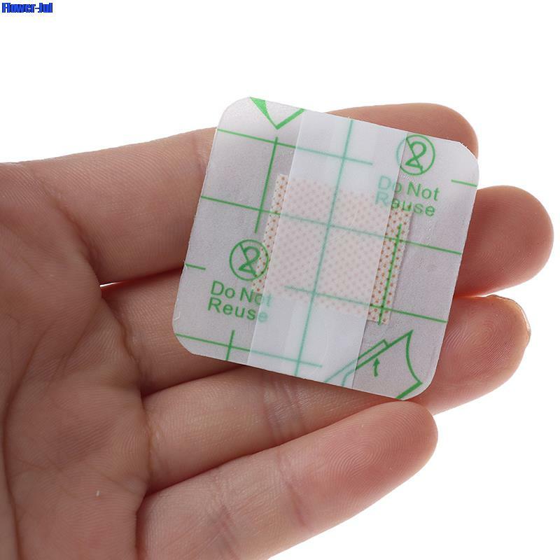 50PCs Adhesive Bandage Wound Dressing Band Aid Bandage Large Wound First Aid Outdoor 38*38mm