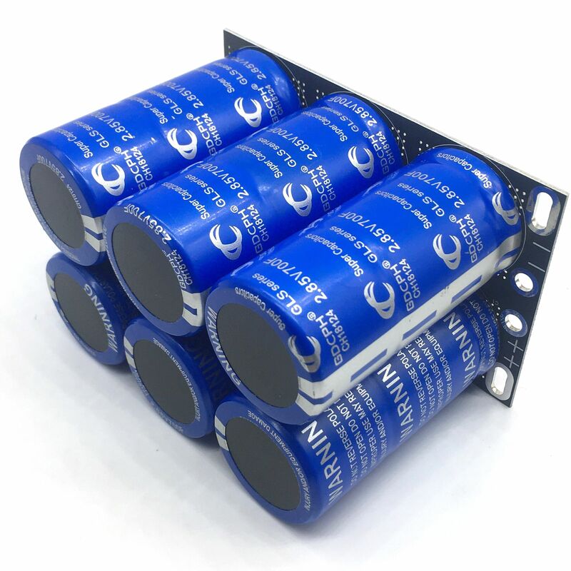GDCPH-Módulo rectificador supercondensador para automóvil, 17V116F, 2,85 V 700f, condensador superfarad con placa protectora de voltaje