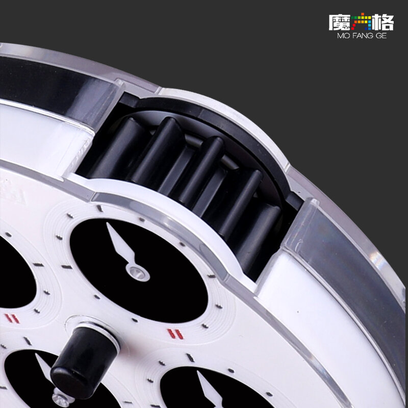 QiYi-reloj magnético profesional, rompecabezas de velocidad, cubo, juguetes educativos, regalo, 2020