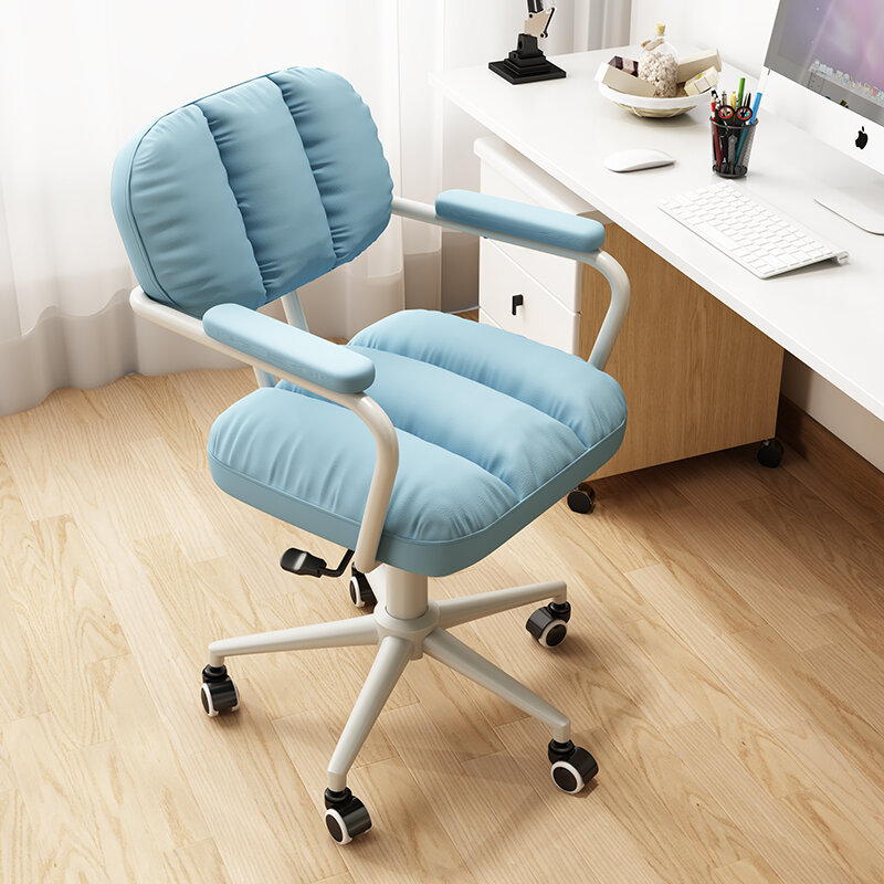 Furniture Computer Chair Nordic Home Office Desk Armchair Gaming Gamer Soft Chairs Ergonomic Living Room Sofa Seat Lifting Stool