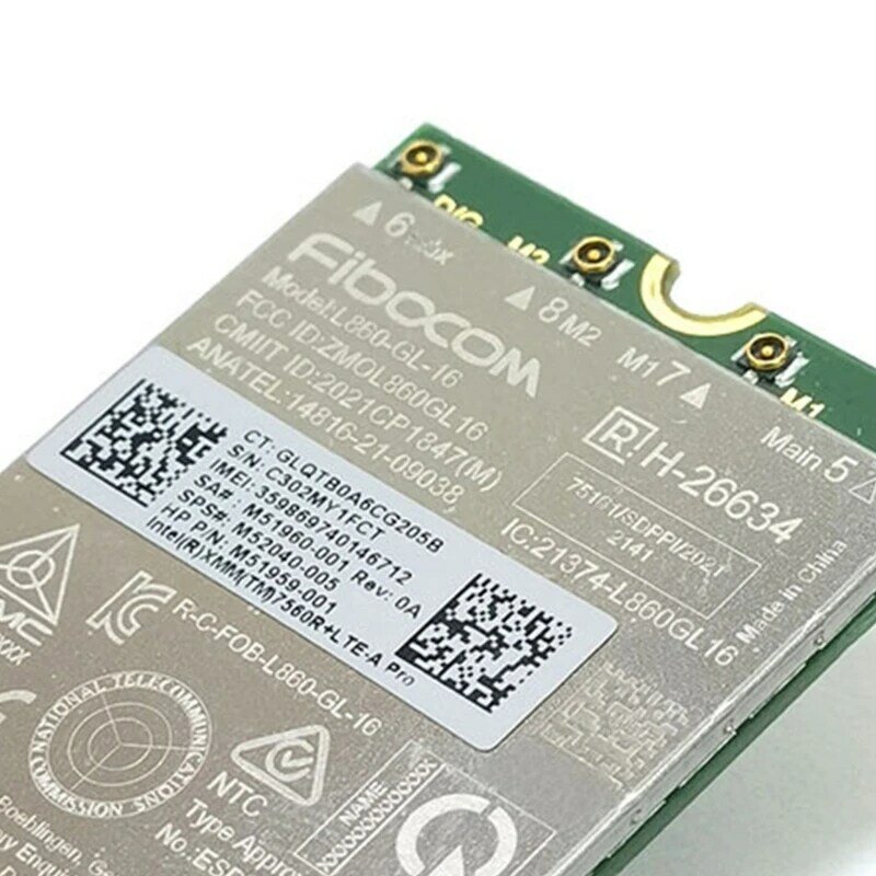 4G واي فاي L860-GL-16 M52040-005 4G-مودم NGFF-m2 ل Elitebook X360 830 840 850 دروبشيب